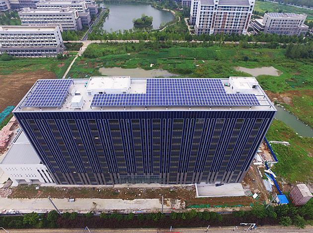 Университет Хефей-523KW BIPV сграда интегриран фотоволтаичен проект