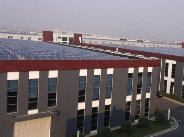 Слънчева система на покрива Changzhou-3.1MW за фабрика